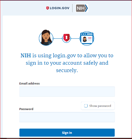 Username and Password Page
